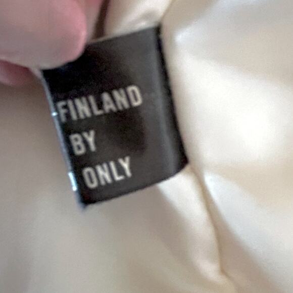 Vintage Genuine Finland FOX FUR Coat Medium Hong Kong Old Money Glamour Luxury - Picture 14 of 15